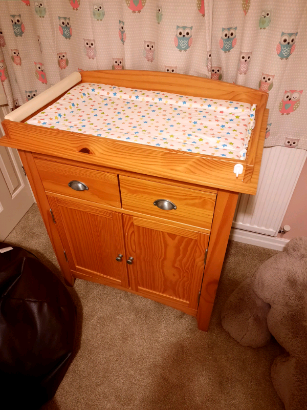 burlington baby changing table